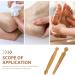 Healeved Hand Tool Set - 2 Wooden Reflex Zone Massage Sticks for Feet Hands and Body - Thai Massage Tools for Trigger Points Relaxation - Buy Online on GoSupps.com