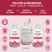 Liquid Ionic Calcium Magnesium Formula with Vitamin D Vitamin C and Zinc - Maintain Healthy and Stronger Bones - 500ml - Cherry Flavor - Non-GMO Gluten Free Sugar Free - Made in Canada - Buy Online on GoSupps.com