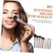 FRCOLOR 4 Sets Makeup Brush Set Cosmetics Concealer Brush Blending Brush Eyeshadow Makeup Cosmetic Eye Brush Powder Brush Eyebrow Brush Girl Miss Aluminum Alloy - Buy Online on GoSupps.com
