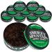 Smokey Mountain Herbal Long Cut  Wintergreen  10 Can Box - Tobacco Free and Nicotine Free Snuff