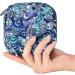 Sea Shells Pattern Menstrual Pad & Cup Storage Bag | Portable Sanitary Napkins Pocket for Teen Girls & Women - Buy Online on GoSupps.com