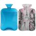 2L hot water bottle with reference to pain relief france paris romantic eiffel tower PVC ice and hot water bag for cold and heat therapy / menstrual cramps / feet / hand warmer