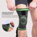 Adjustable Knee Support for Pain Relief | 2-Piece Sports Knee Sleeve for Men & Women - Ideal for Arthritis Meniscus Tear Running & Weights (Green Size S) - Buy Online on GoSupps.com