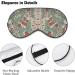 LynaRei Vintage Paisley Style Sleep Mask - Adjustable Eye Cover for Men and Women - Super-Smooth, Soft Blindfold for Travel and Nap - Style-2 - Buy Online on GoSupps.com
