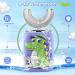 TSUNDERE L Kids Electric U-Shaped Toothbrush with 4 Brush Heads | 6 Cleaning Modes, IPX7 Waterproof | Auto Toothbrush for Children Ages 8-15 (Blue) - Buy Online on GoSupps.com