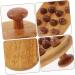 Frcolor 2-Piece Wooden Massage Brush Set | Natural Wood Scalp Comb & Massage Tools for Relaxation - Buy Online on GoSupps.com