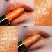 Oulac Metallic Shine Lipstick - Long Lasting Vegan Lipcolor in Persimmons(19) - Buy Online on GoSupps.com
