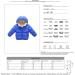 YOPOTIKA Toddler Hooded Outerwear Jacket | Warm Fleece Coat | Navy Blue | 12-18 Months to 5-6 Years - Buy Online on GoSupps.com