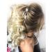 Jakawin Rhinestone Bride Wedding Hair Pins - Pack of 3 Silver Crystal Hair Accessories for Women and Girls | HP178 - Buy Online on GoSupps.com