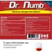 Dr. Numb 5% Lidocaine Numbing Cream with Maximum Strength for Pain Relief - 30g - Buy Online on GoSupps.com
