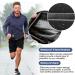 Waterproof Running Belt for Phones - Adjustable Sports Hip Pocket for Men & Women - Black Jogging Bag - Buy Online on GoSupps.com