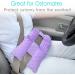 Cozy Stoma Security Belt Cushion | Stoma Safety Belt & Protection | Ileostomy & Urostomy Accessories | Minky Dot Lavender for Peritoneal Dialysis - Buy Online on GoSupps.com
