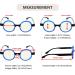 Eyekepper 4 Pack Blue Light Blocking Round Reading Glasses for Women - Computer Eyeglasses +0.00 C - Protect Your Eyes with Stylish Clarity - Buy Online on GoSupps.com