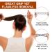Spiral Hair Ties for Thick Hair - Strong Grip Ponytail Holders (8Pcs, 4 Colors) | No Crease Coil Hair Ties for Girls and Women - Buy Online on GoSupps.com