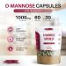 D-Mannose Capsules 1000mg - Natural Urinary Infection Support - Buy Online on GoSupps.com