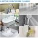 Bathroom Descaler Spray 60ml Bathroom Cleaner Spray Stubborn Stains Cleaner Shower Glass Cleaner Limescale Remover Spray Fast Descaling Easy to Rinse without Residue (1PC) - Buy Online on GoSupps.com