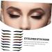 DRESSOOS 36 Pairs Glitter Eyeliner Eyeshadow Tape Eye Makeup Tools Double Eyelid Tapes Eyeliner Decal Sticker - Buy Online on GoSupps.com