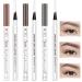Buy 4 Tip Microblade Eyebrow Pen - Waterproof Long-Lasting Eyebrow Pencil in Brown | Best International Shipping - Buy Online on GoSupps.com