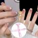 Humkopnl Cat Eye Magnet Tool Magnetic Nails Polish Wand | 5 in 1 Nail Design Tools for Cat Eye Gel Nail Polish Design Home Manicure Pink - Buy Online on GoSupps.com