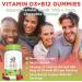 Vitamin D3 + B12 Gummy Supplements | 2 Month Supply | Supports Bone Health & Energy | Vegan & Gluten Free | 60 Servings - Buy Online on GoSupps.com
