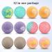 12-Piece Organic Foot Bath Bombs Gift Set for Women - Handmade, Natural Ingredients with Rich Essential Oils for Moisturizing Dry Skin and Relaxing Foot Spa Experience - Buy Online on GoSupps.com