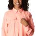 Columbia Women's W Skiff Guide Long Sleeve Shirt - Tiki Pink, Large - Buy Online on GoSupps.com