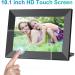 Frameo 10.1 Inch WiFi Digital Picture Frame | 1280x800P IPS Touch Screen | 16GB Storage | Video Clips & Slide Show | Instant Photo Sharing via Free APP - Buy Online on GoSupps.com