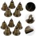 PopetPop 10-Pack Small Cow Bells - Anti-Theft Christmas Decorations for Pets Cattle & Sheep | Loud Iron Bell Accessories - Buy Online on GoSupps.com