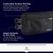 Buy RFID Travel Money Belt - Theft-Proof Abdominal Bag with Passport Holder | Compact Under Clothing Design - Ideal for Travelers - Buy Online on GoSupps.com