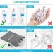 Brilnurse Dual Channel TENS EMS Unit - 24 Modes Muscle Stimulator for Pain Relief | Rechargeable | 10 Pads & Storage Pouch | Black - Buy Online on GoSupps.com