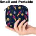 Menstruation Pad Bag with Zipper - Women's Napkin & Tampon Collection Bag | Space Missiles Color 7 - Shop Now! - Buy Online on GoSupps.com