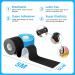 AnjoCare Kinesiology Tape for Muscles & Joints - Black & Blue Uncut Tape for Sports & Injury Recovery - Buy Online on GoSupps.com
