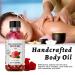 Handcrafted Rose Body Oil with Jojoba Sweet Almond & Coconut Oils Hydrating & Nourishing Multi-Use Moisturizer for Body Massage & Dry Skin Infused with Real Rose Petals 4.06 fl oz - Buy Online on GoSupps.com