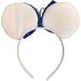 Encanto Mirabel & Isabella Sequin Minnie Mouse Inspired Alice Headband With Big 5" Sequin Top Bow Handmade White Blue - Buy Online on GoSupps.com