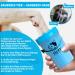 Tierr Pfotenreiniger for Dogs - Remove Dirt Thorough Cleaning with Soft Brush | Dishwasher Safe (Size L + Claw Scissors Blue) - Buy Online on GoSupps.com