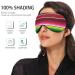 Adjustable Light Blocking Eye Mask for Deep Sleep | Haskirky Comfortable Sleep Mask for Travel, Yoga, Meditation | Men and Women - Buy Online on GoSupps.com
