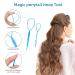 1200Pcs Clear Elastic Hair Rubber Bands Set with Hair Accessories for Women, Girls, Toddler, Baby - Clear-01 - Buy Online on GoSupps.com