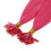Runature Bondings Extensions | Real Hair U Tip Extensions 55cm | Hot Pink Keratin Hair Extensions 25g 25 Strands - Buy Online on GoSupps.com
