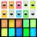 Glow in The Dark Pigment Powder - Epoxy Resin Color Pigment Dyes for DIY Slime Coloring Kit - Luminous Skin Safe Long Lasting Self Glowing for Acrylic Paint Nail Art Painting Crafts - 0.4oz Each 0.35 Ounce (Pack of 10...