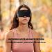 REEBENT Sleep Mask with Veil | 2 Storage Cases | 100% Light Blocking Cotton Eye Blinder | Ideal for Gift, Travel, Yoga | Best Sleeping Mask for Women and Men - Buy Online on GoSupps.com