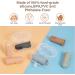 Baby Finger Toothbrush Food Grade Silicone Tooth Cleaner 0-2 Years Infant Toddler Soft Silicone Training Aid BPA Free 2 Pack (Clay+Dark Grey) - Buy Online on GoSupps.com