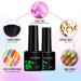 Neon Pink Gel Nail Polish Hot Pink Gel Polish Bright Pink Long Lasting Soak Off U V LED Nail Lamp Gel Polish Nail Art Manicure Salon DIY Home(7ml) (Green) - Buy Online on GoSupps.com