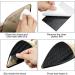 10 Pcs Non-Slip Shoe Sole Protectors 3.1 x 5.1 Inch - Black Adhesive Shoe Grip Pads for Women Men Shoes Heels Boots - Buy Online on GoSupps.com