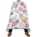 Waterproof Barber Cape -colorful pineapple Cheetah Haircut Bib for Men Unisex Hair Cutting Cape(8rp1a)