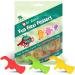 Dr. Ram's Kids Flossers - Fun Flexi Flossers - Kids Floss with Interactive Educational Puzzle - Gum-Friendly Design - Light Citrus Fruit Scent (75-Pack) 1