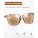 UV400 Reading Sunglasses for Men & Women - Full Lens Readers in Brown - IF8082 1.25x - Buy Online on GoSupps.com