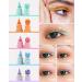 ARCHIDATE Colorful Eyeliner Stamp Pen Set of 5 Waterproof Double Ended Eyeliner Pen Smudge Resistant and Quick Drying Makeup Face and Eye Painting Party Party Eyeliner - Buy Online on GoSupps.com