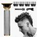 Yamloveme Trimmer Yamloveme Cordless Hair Trimmer Yamloveme Cordless Hair Clipper for Men Yamloveme Zero Gapped Hair Trimmer (Silver)