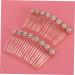 DOITOOL Comb Hair Clip Hair Pin Hair Barrettes Rhinestone Bobby Pins Accessories Alloy Bride - Buy Online on GoSupps.com