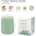 Ocean Breeze Scented Candle with Healing Aquamarine Crystal | 10oz Soy Wax | 55 Hour Burn | Perfect Aromatherapy Gift - Buy Online on GoSupps.com